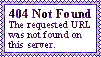 404 not found. the requested url was not found on this server.