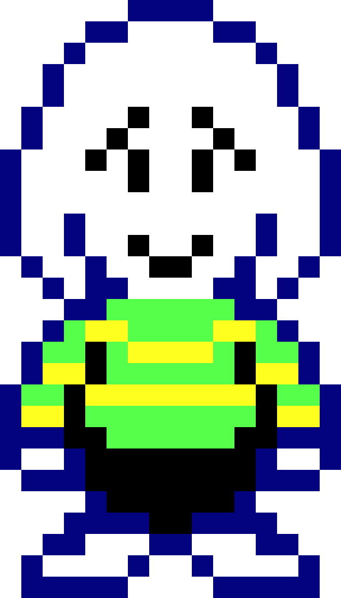 overworld sprite of asriel